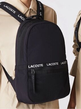 LACOSTE band & straps backpack